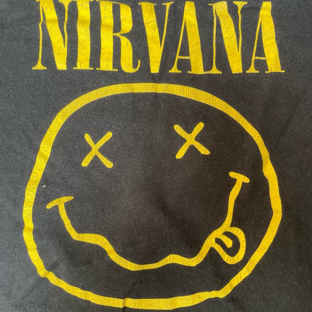 Original vintage 1992 Nirvana t-shirt tee